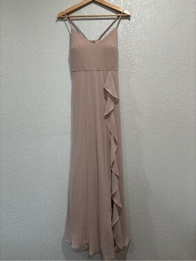 Birdy Grey Theresa Dress chiffon taupe xs